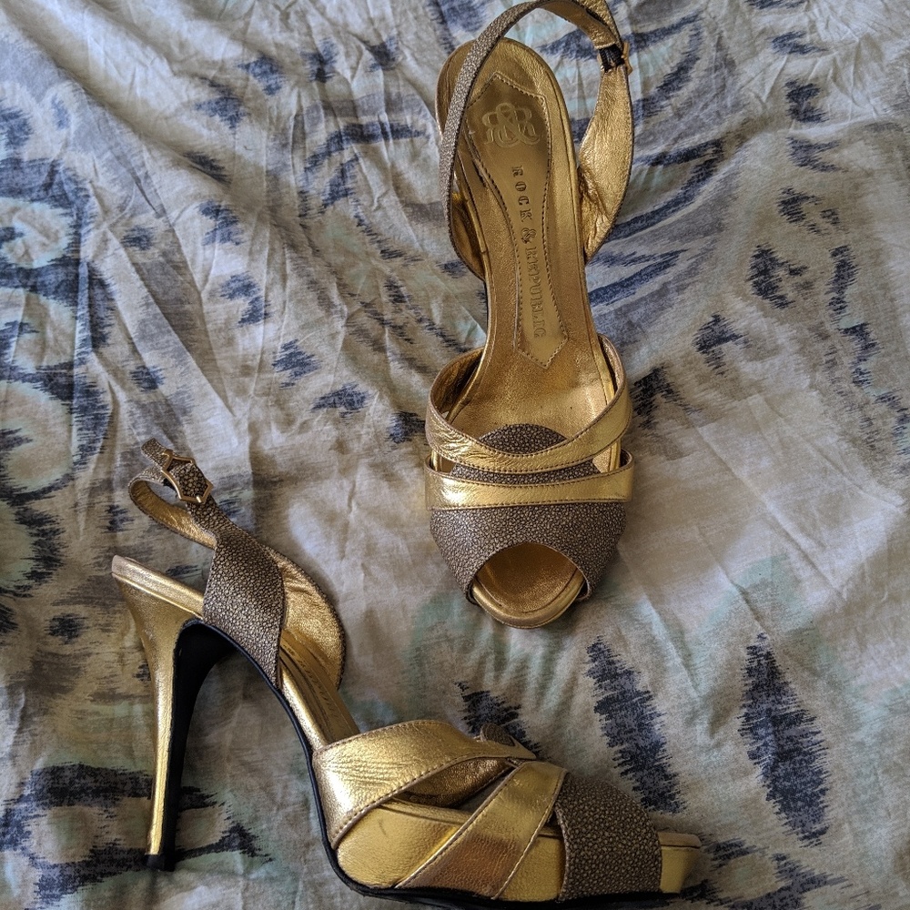 Gold Rock & Republic Heels